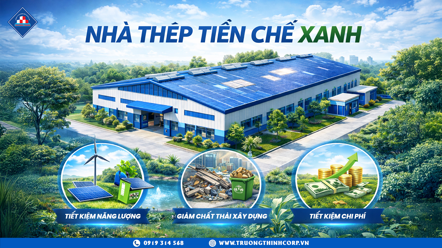 Nhà Thép Tiền Chế Xanh Là Gì Và Tại Sao Ngày Càng Phổ Biến Tại Việt Nam?