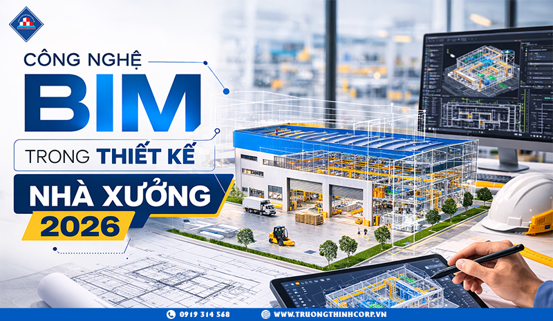 Công Nghệ BIM Trong Thiết Kế Nhà Xưởng