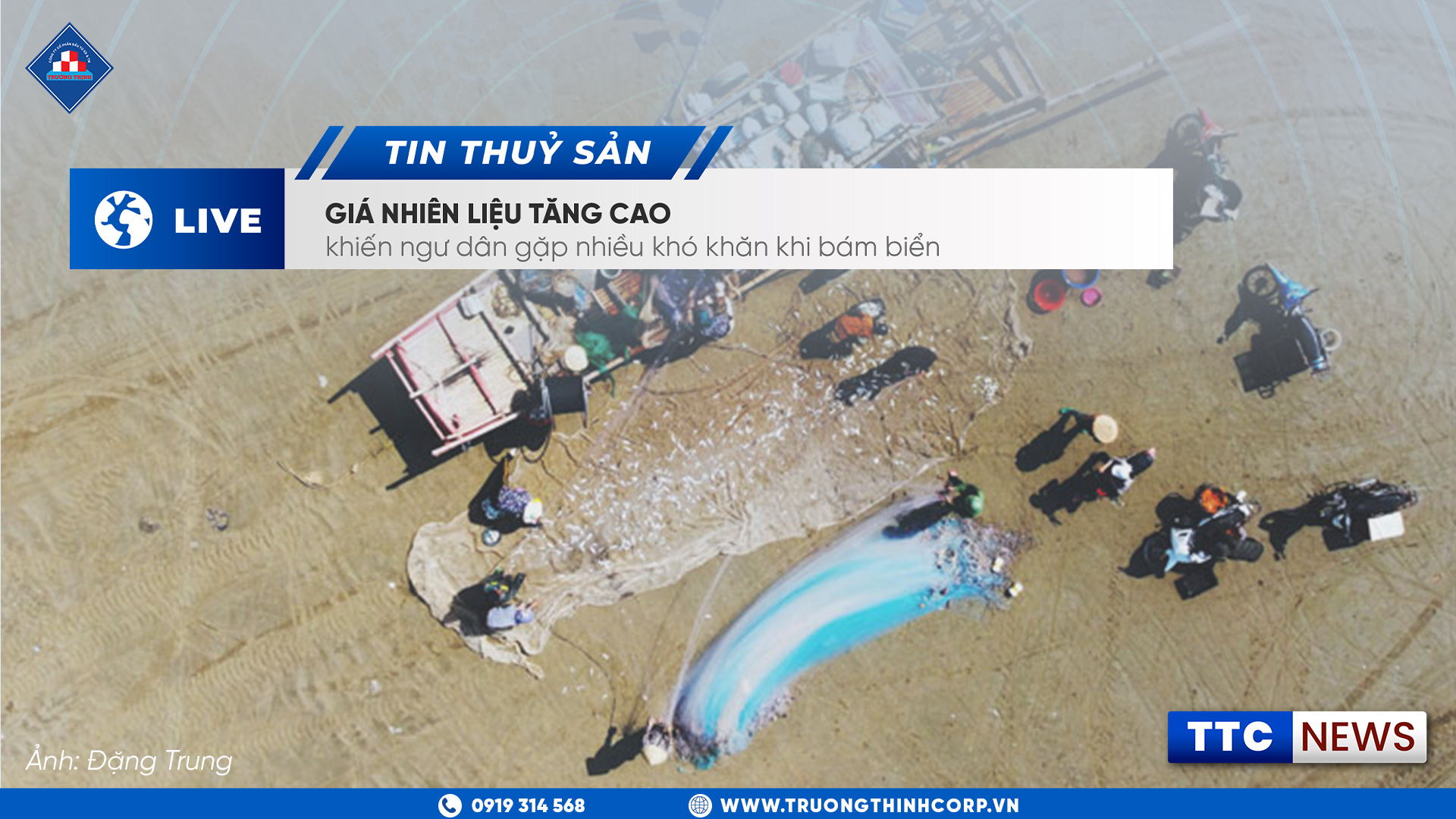 Giá Nhiên Liệu Tăng Cao Khiến Ngư Dân Gặp Nhiều Khó Khăn Khi Bám Biển