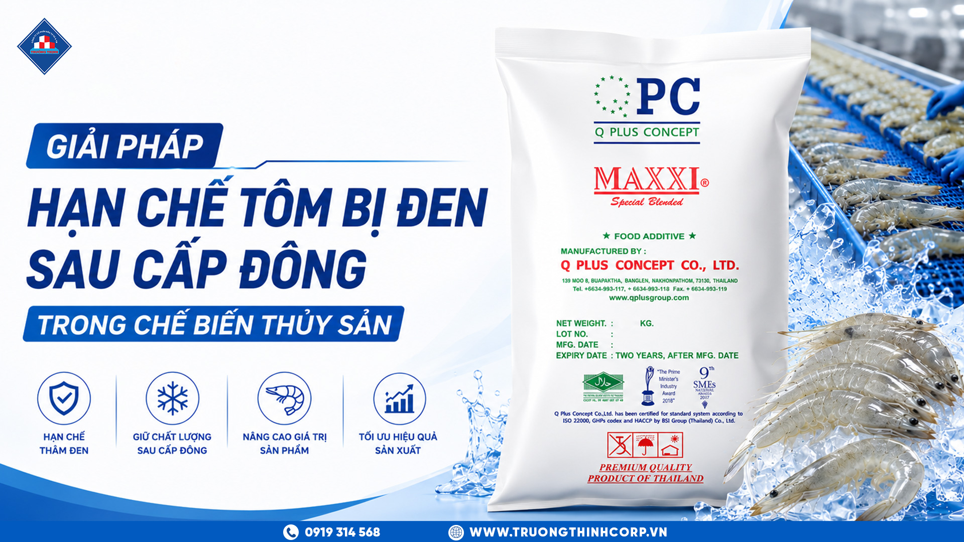 5 Giải Pháp Hạn Chế Tôm Bị Biến Đen Sau Cấp Đông Trong Chế Biến Thủy Sản