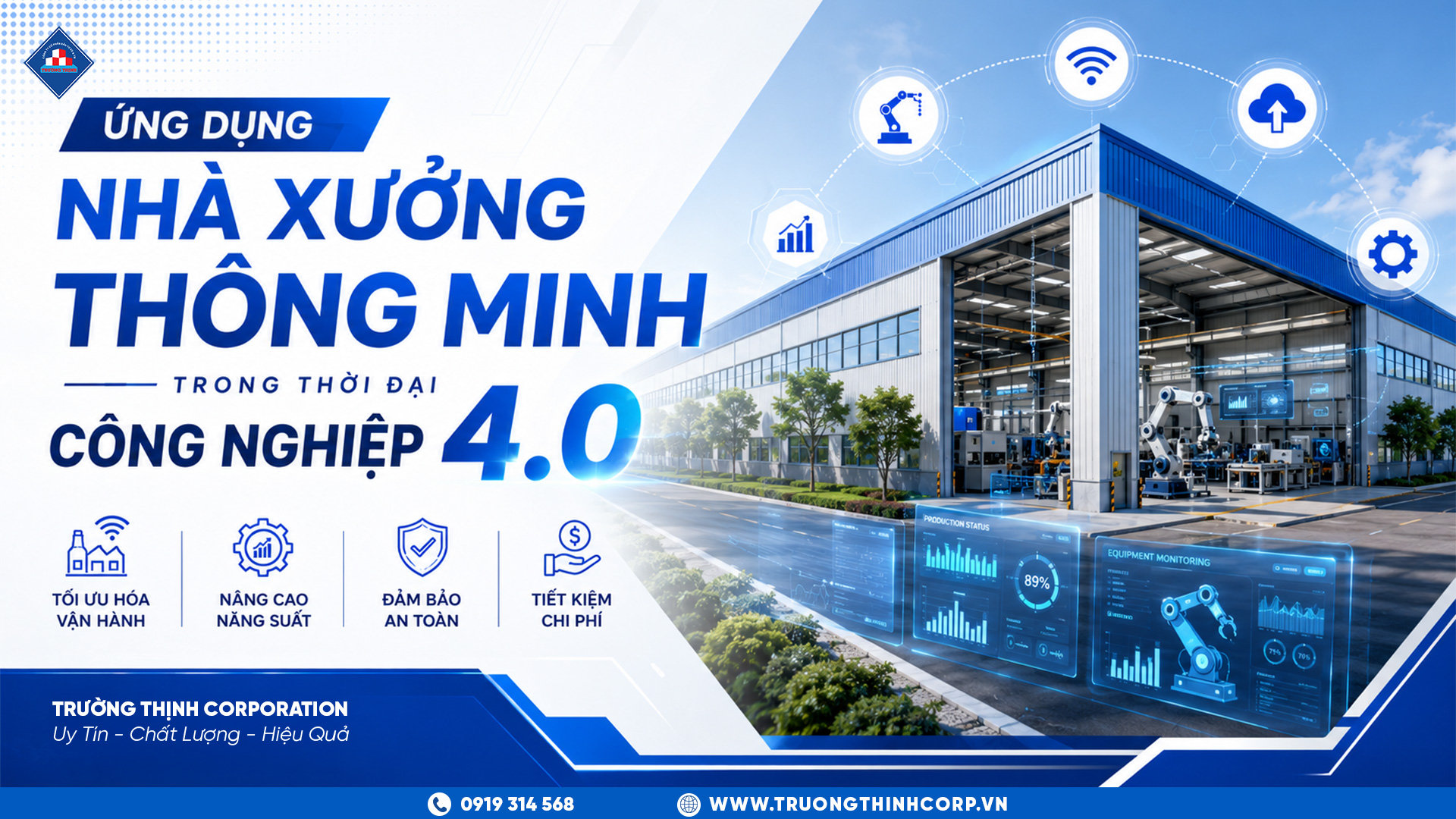 Ứng Dụng Nhà Xưởng Thông Minh Trong Thời Đại Công Nghiệp 4.0