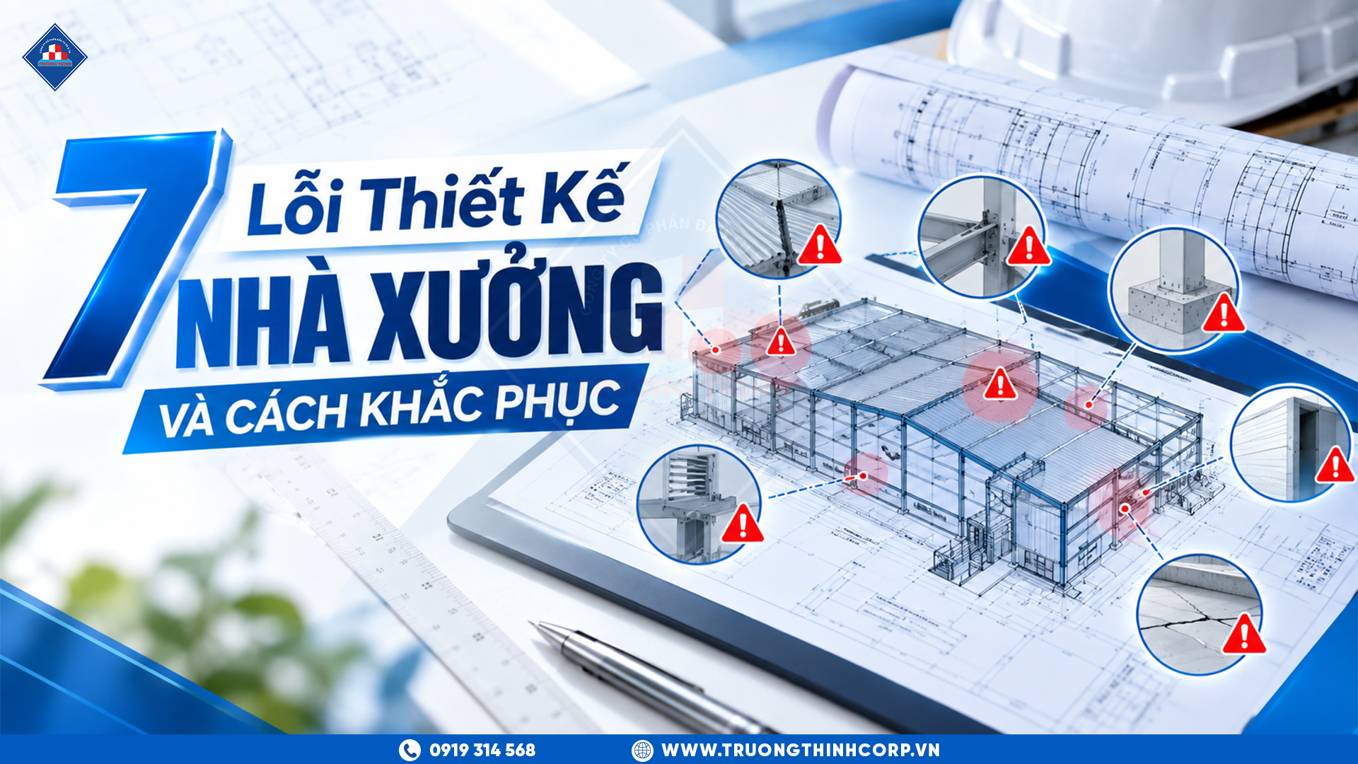7 Lỗi Thiết Kế Nhà Xưởng Và Cách Khắc Phục