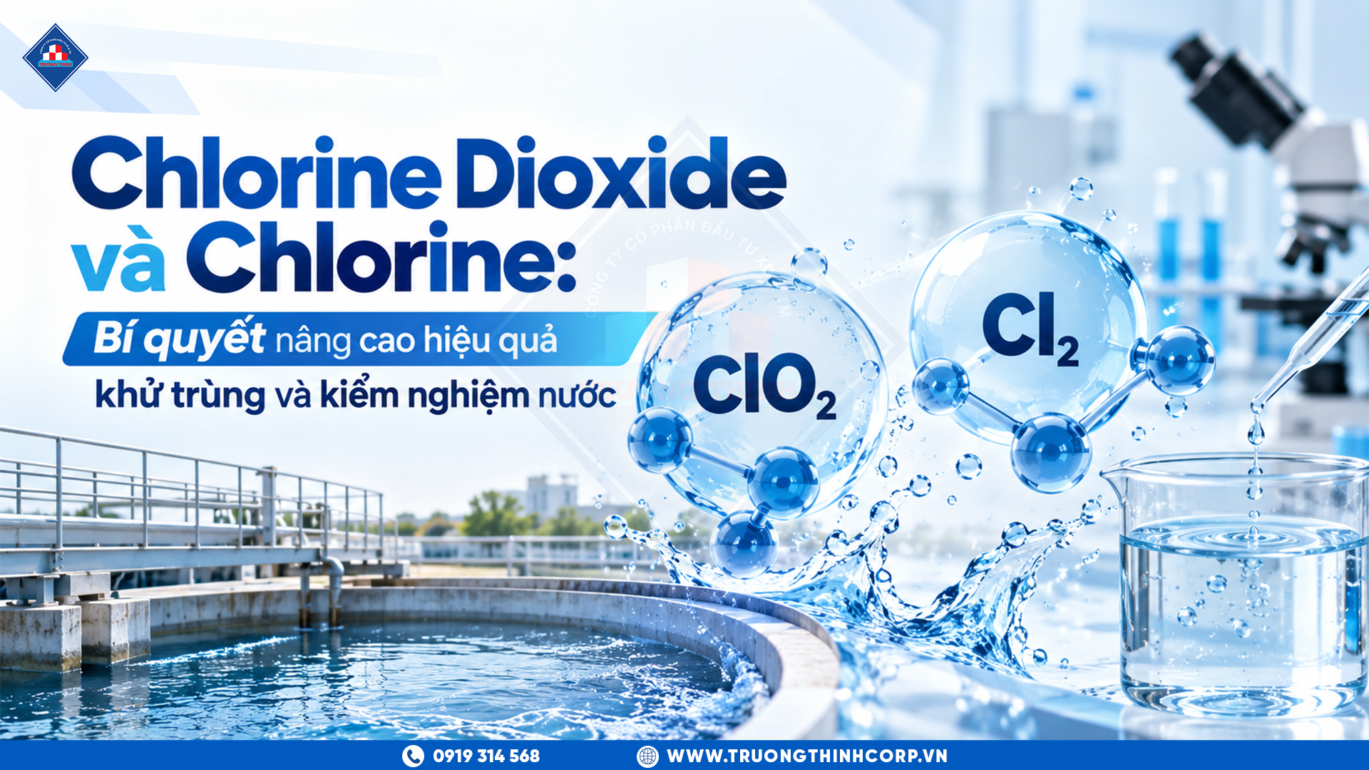 Chlorine Dioxide Và Chlorine: Bí Quyết Nâng Cao Hiệu Quả Khử Trùng Và Kiểm Nghiệm Nước